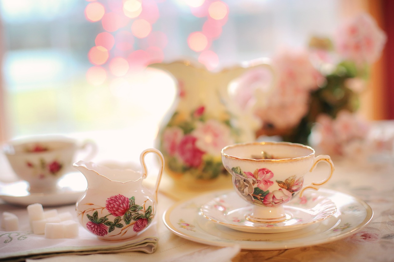 Tea cups and saucers